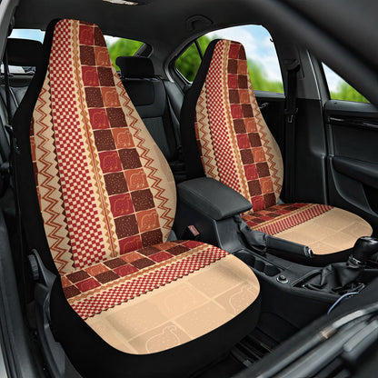 Zimbabwe Heritage Kudhinda Inspired Print Car Seat Cover