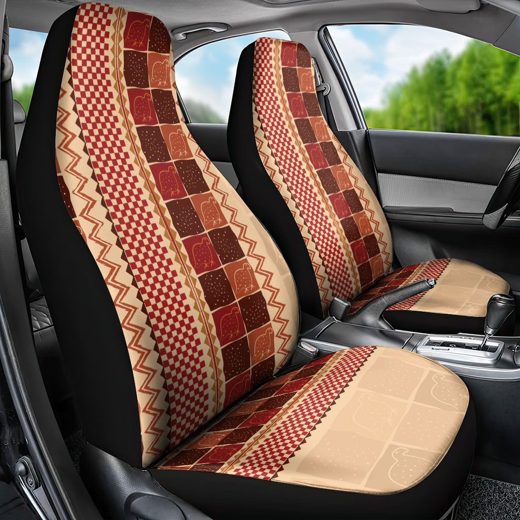 Zimbabwe Heritage Kudhinda Inspired Print Car Seat Cover