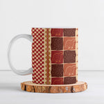 Zimbabwe Heritage Kudhinda Inspired Print Ceramic Mug