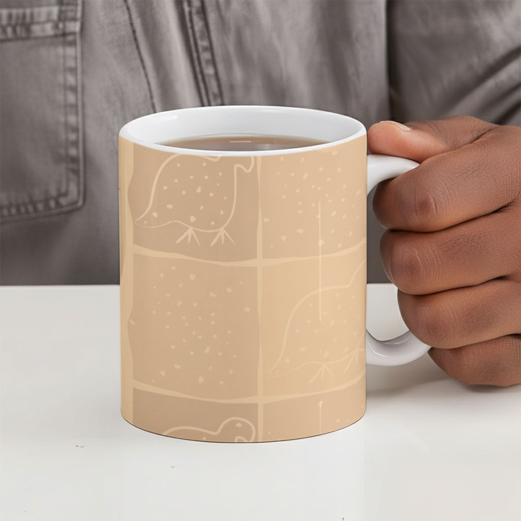 Zimbabwe Heritage Kudhinda Inspired Print Ceramic Mug