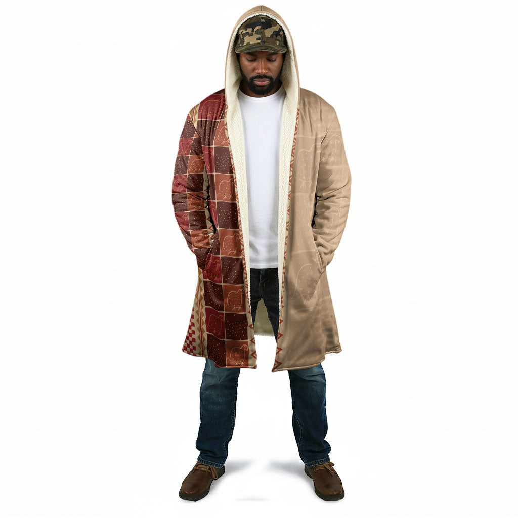 Zimbabwe Heritage Kudhinda Inspired Print Cloak