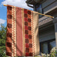 Zimbabwe Heritage Kudhinda Inspired Print Garden Flag