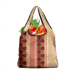 Zimbabwe Heritage Kudhinda Inspired Print Grocery Bag