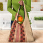 Zimbabwe Heritage Kudhinda Inspired Print Grocery Bag