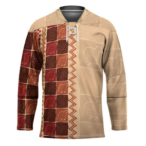 Zimbabwe Heritage Kudhinda Inspired Print Hockey Jersey