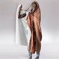 Zimbabwe Heritage Kudhinda Inspired Print Hooded Blanket