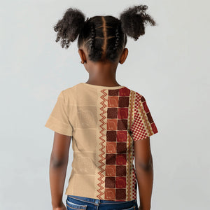 Zimbabwe Heritage Kudhinda Inspired Print Kid T shirt