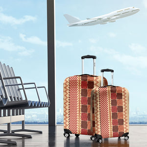 Zimbabwe Heritage Kudhinda Inspired Print Luggage Cover