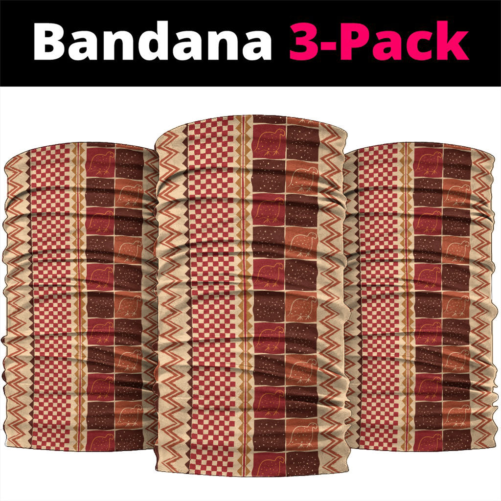 Zimbabwe Heritage Kudhinda Inspired Print Neck Gaiter