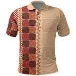 Zimbabwe Heritage Kudhinda Inspired Print Polo Shirt