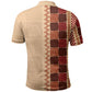 Zimbabwe Heritage Kudhinda Inspired Print Polo Shirt