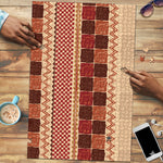 Zimbabwe Heritage Kudhinda Inspired Print Puzzle