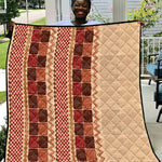 Zimbabwe Heritage Kudhinda Inspired Print Quilt