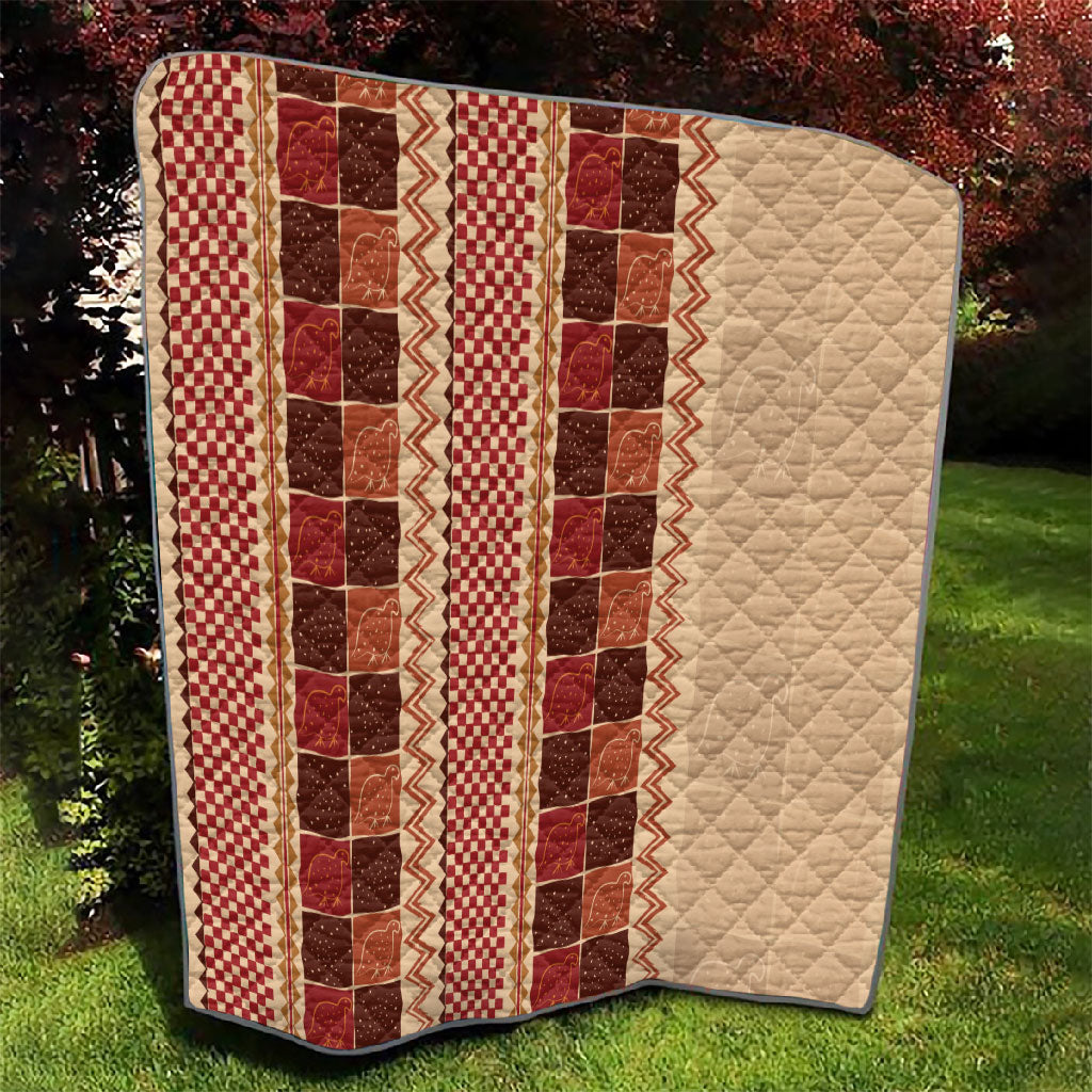 Zimbabwe Heritage Kudhinda Inspired Print Quilt