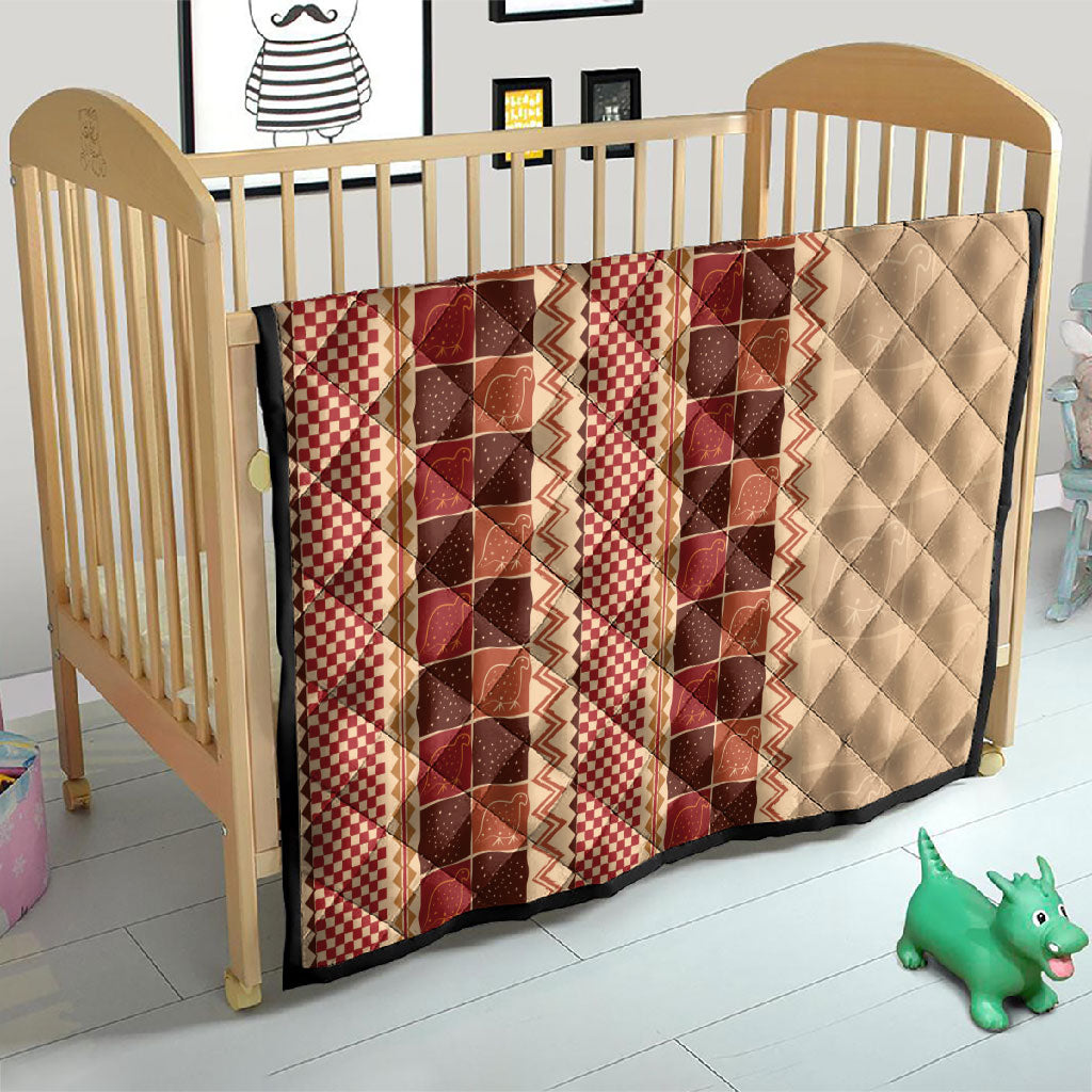 Zimbabwe Heritage Kudhinda Inspired Print Quilt