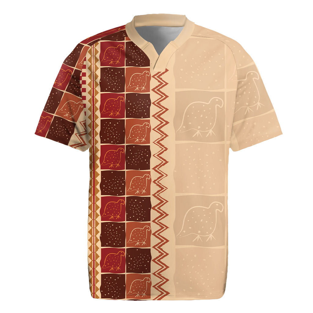 Zimbabwe Heritage Kudhinda Inspired Print Rugby Jersey