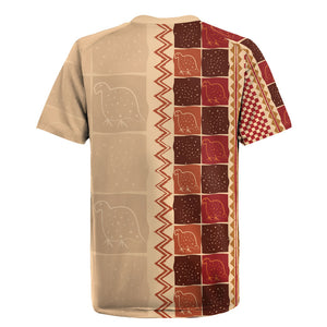 Zimbabwe Heritage Kudhinda Inspired Print Rugby Jersey