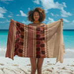 Zimbabwe Heritage Kudhinda Inspired Print Sarong