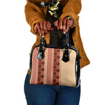 Zimbabwe Heritage Kudhinda Inspired Print Shoulder Handbag