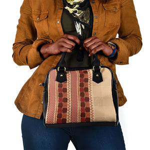 Zimbabwe Heritage Kudhinda Inspired Print Shoulder Handbag