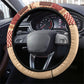 Zimbabwe Heritage Kudhinda Inspired Print Steering Wheel Cover