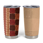 Zimbabwe Heritage Kudhinda Inspired Print Tumbler Cup