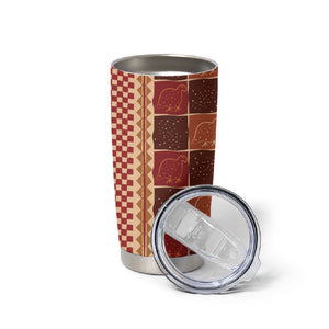 Zimbabwe Heritage Kudhinda Inspired Print Tumbler Cup