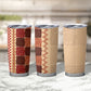 Zimbabwe Heritage Kudhinda Inspired Print Tumbler Cup