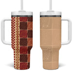Zimbabwe Heritage Kudhinda Inspired Print Tumbler With Handle