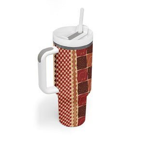 Zimbabwe Heritage Kudhinda Inspired Print Tumbler With Handle
