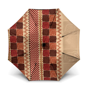 Zimbabwe Heritage Kudhinda Inspired Print Umbrella