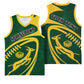 Personalised South Africa Rugby Basketball Jersey Bokke Champions Sporty Dynamics LT7