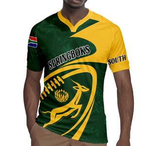 Personalised South Africa Rugby Rugby Jersey Bokke Champions Sporty Dynamics