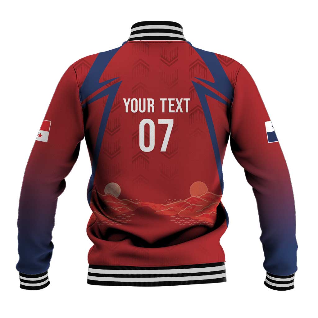 Afro-Panama Football 2026 Custom Baseball Jacket La Marea Roja Making History - African Pride