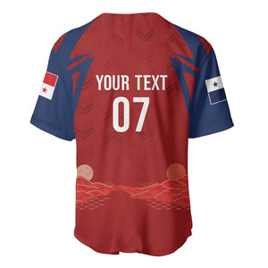 Afro-Panama Football 2026 Custom Baseball Jersey La Marea Roja Making History LT7