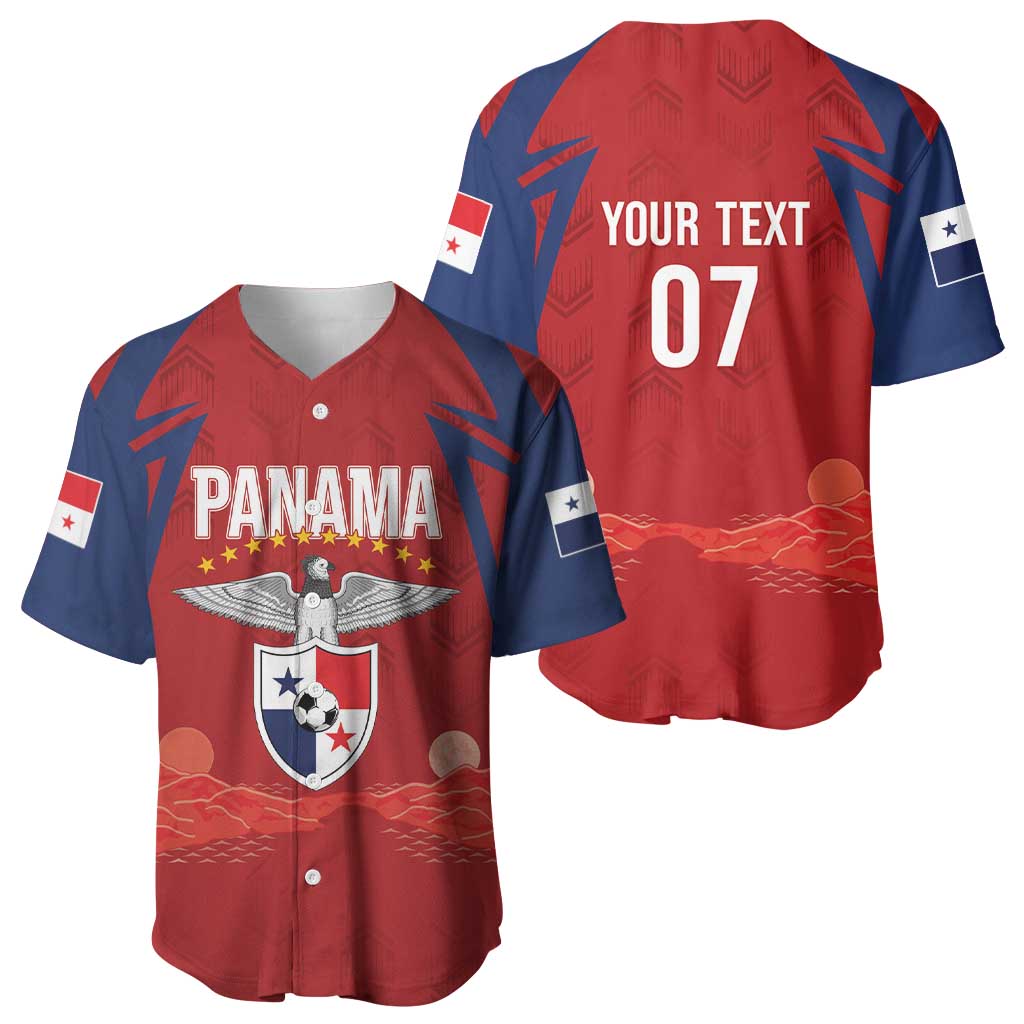 Afro-Panama Football 2026 Custom Baseball Jersey La Marea Roja Making History LT7