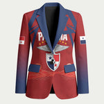 Afro-Panama Football 2026 Custom Blazer La Marea Roja Making History - African Pride