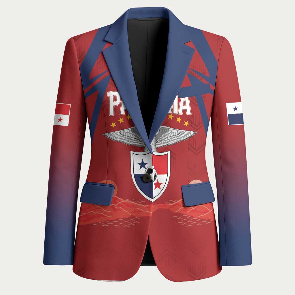 Afro-Panama Football 2026 Custom Blazer La Marea Roja Making History - African Pride