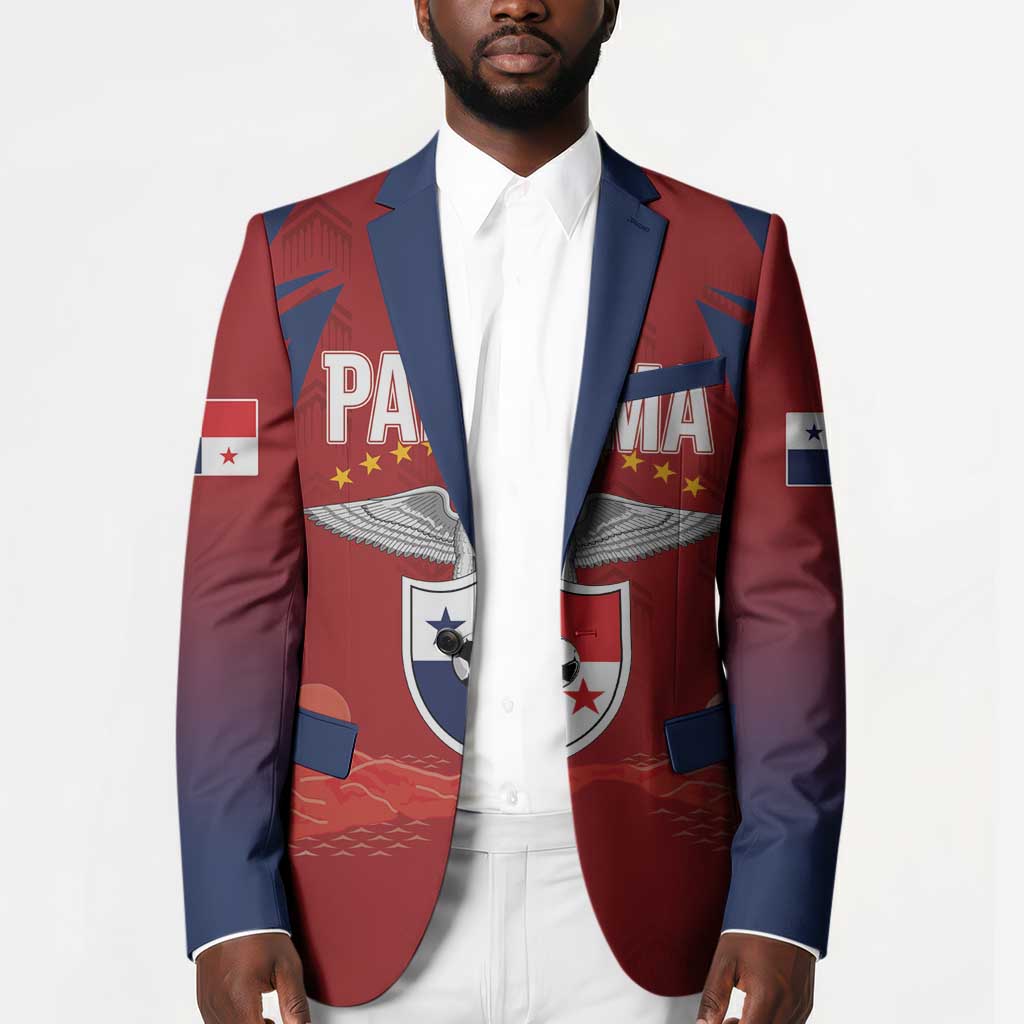 Afro-Panama Football 2026 Custom Blazer La Marea Roja Making History - African Pride