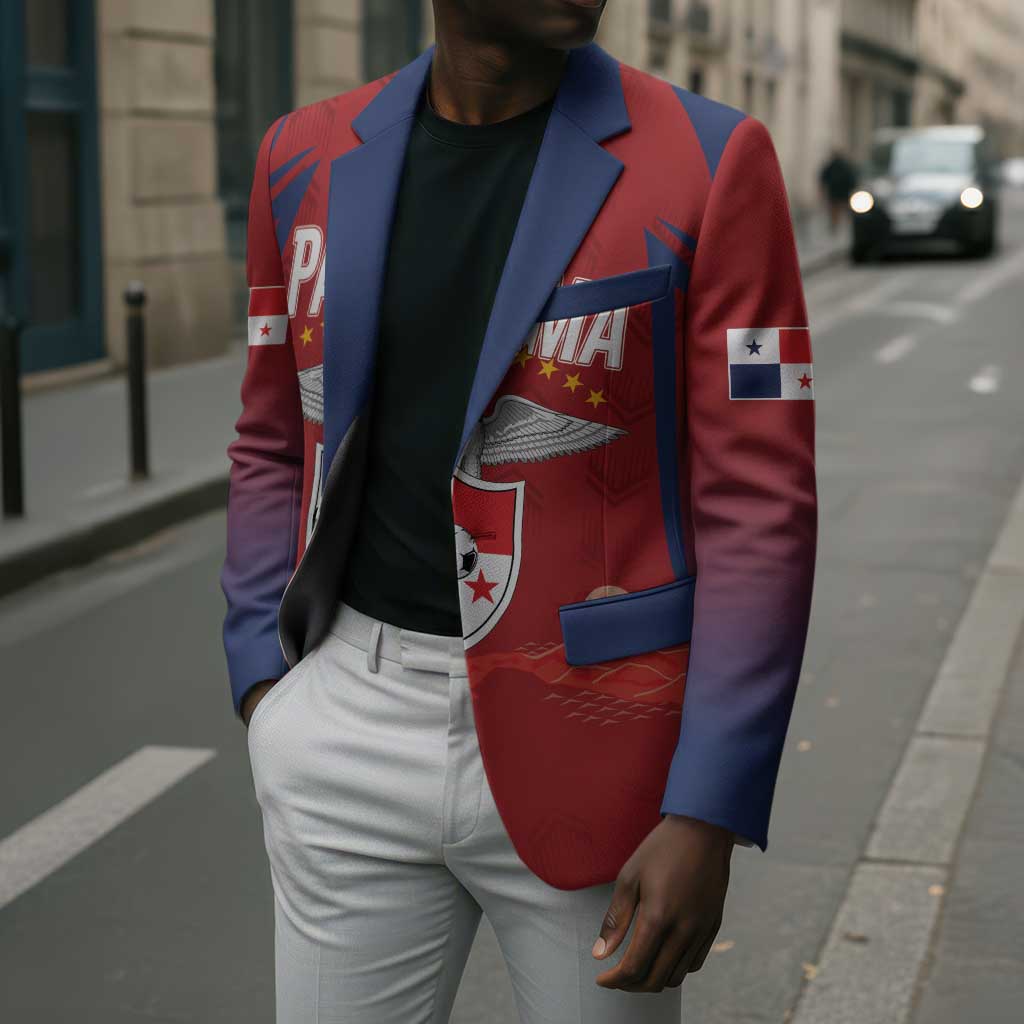 Afro-Panama Football 2026 Custom Blazer La Marea Roja Making History - African Pride