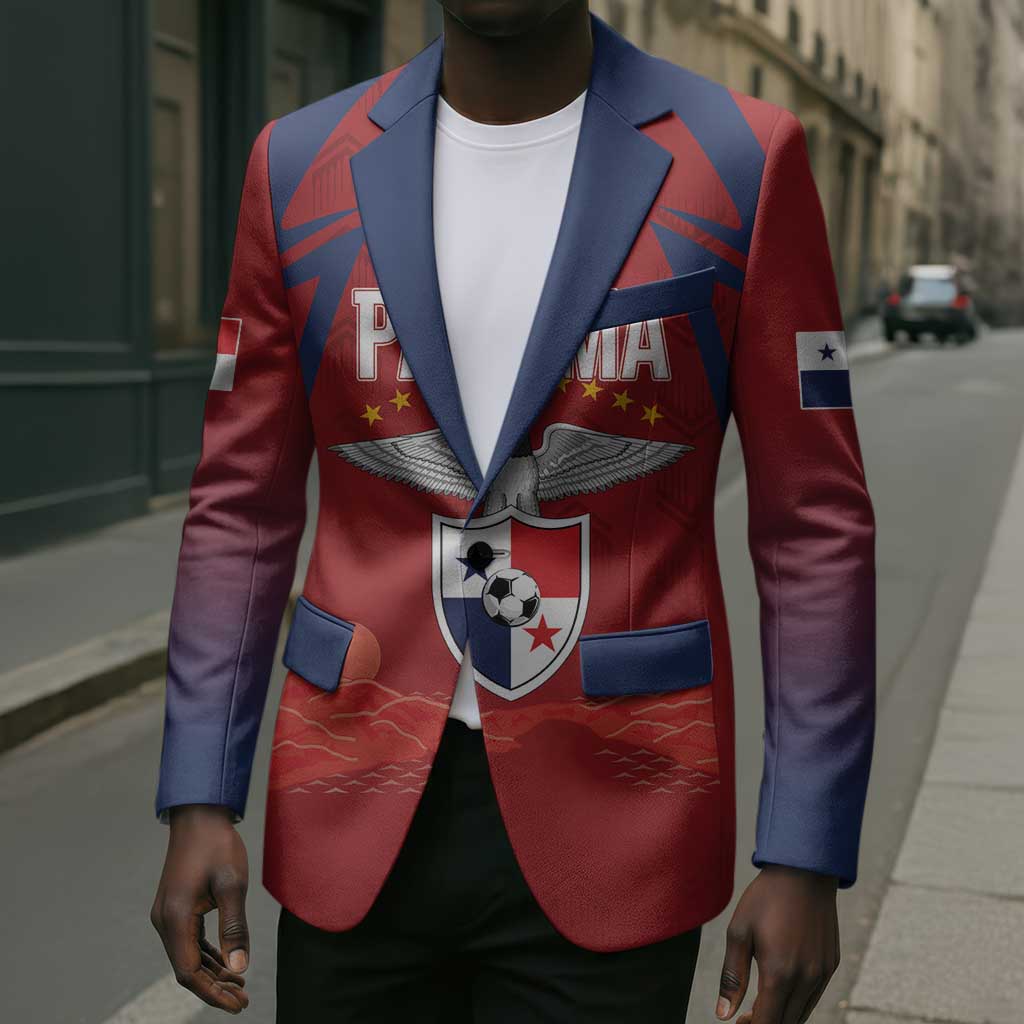 Afro-Panama Football 2026 Custom Blazer La Marea Roja Making History - African Pride