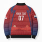 Afro-Panama Football 2026 Custom Bomber Puffer Jacket La Marea Roja Making History - African Pride