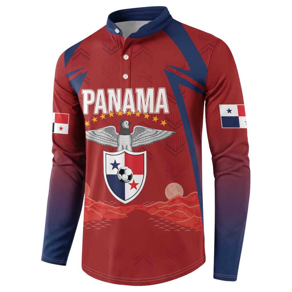 Afro-Panama Football 2026 Custom Button Sweatshirt La Marea Roja Making History