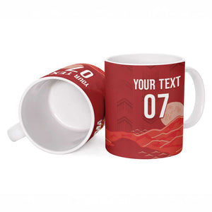 Afro-Panama Football 2026 Custom Ceramic Mug La Marea Roja Making History - African Pride