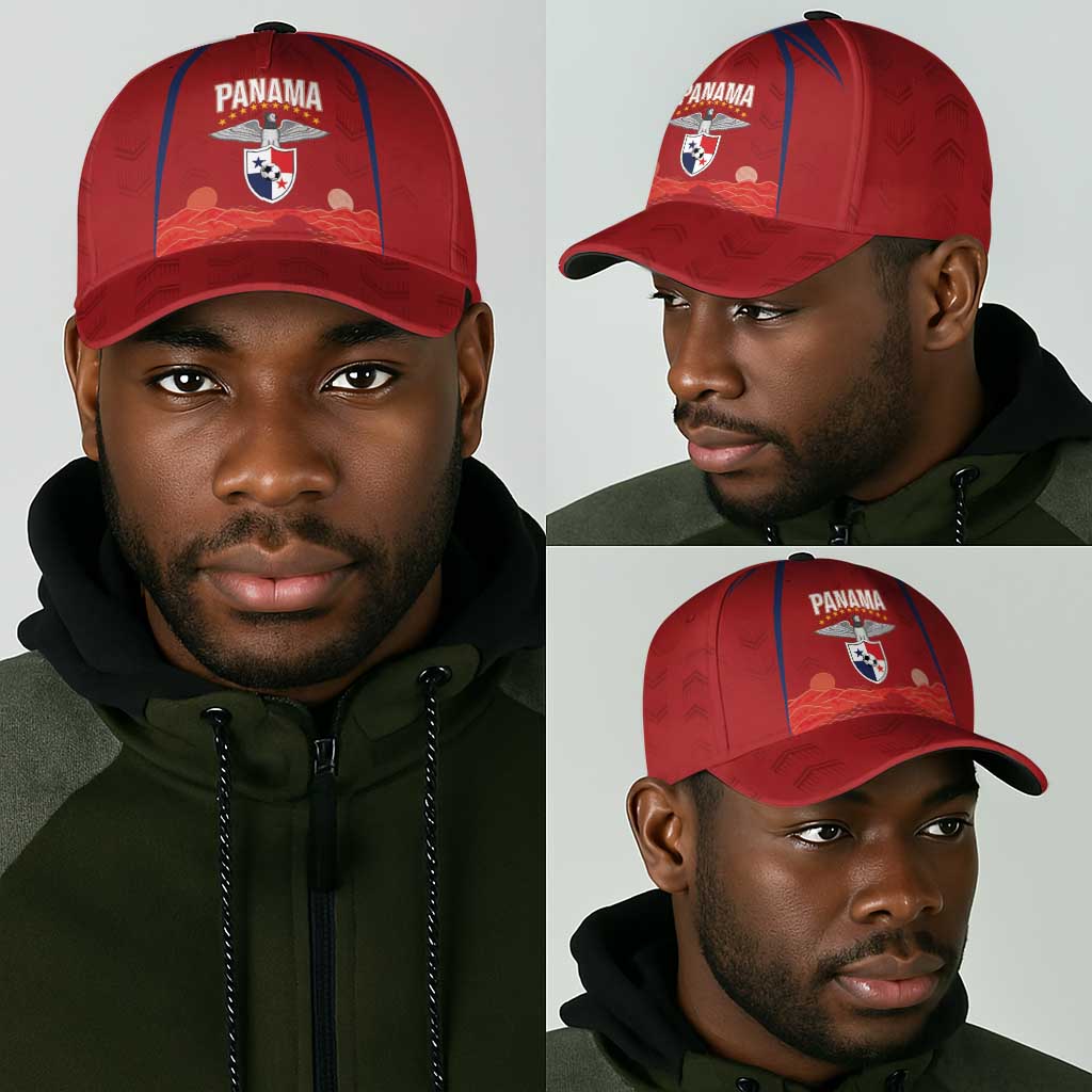 Afro-Panama Football 2026 Classic Cap La Marea Roja Making History - African Pride