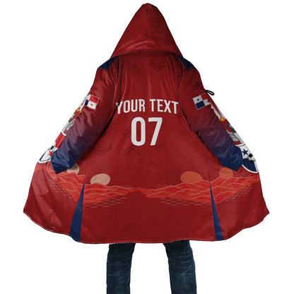 Afro-Panama Football 2026 Custom Cloak La Marea Roja Making History - African Pride