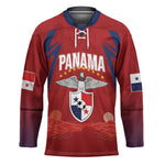 Afro-Panama Football 2026 Custom Hockey Jersey La Marea Roja Making History - African Pride