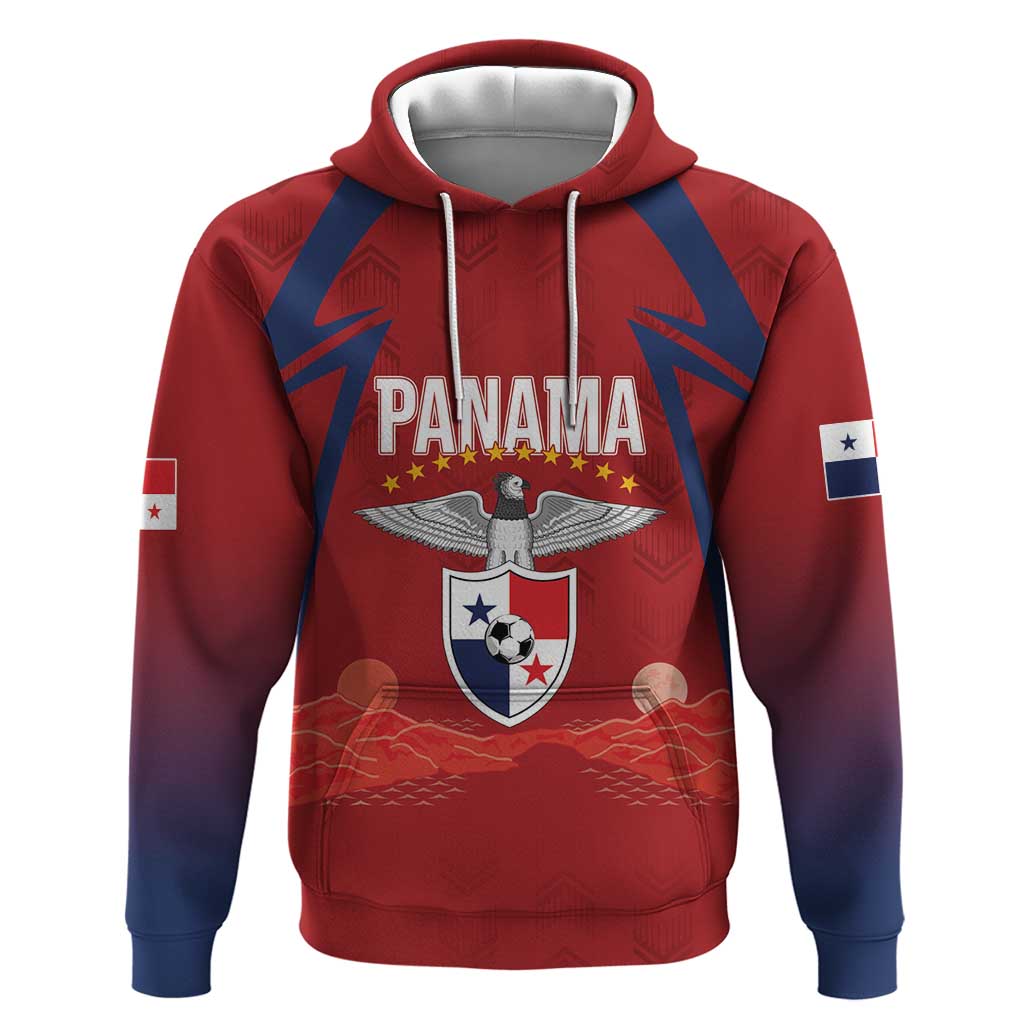 Afro-Panama Football 2026 Custom Hoodie La Marea Roja Making History - African Pride
