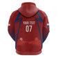 Afro-Panama Football 2026 Custom Hoodie La Marea Roja Making History - African Pride