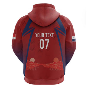 Afro-Panama Football 2026 Custom Hoodie La Marea Roja Making History - African Pride